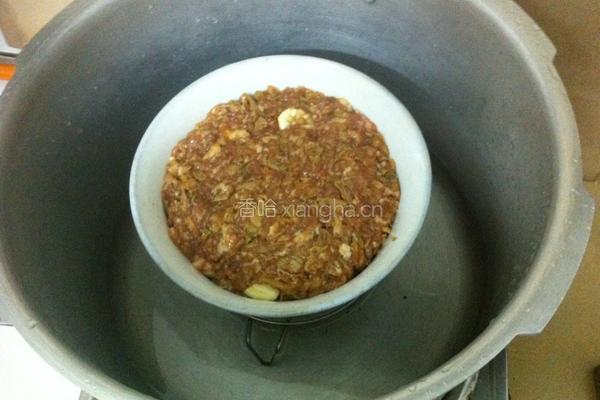 菜干蒸肉末的做法图解7