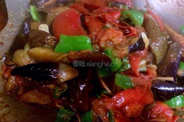 西红柿酱茄子的做法图解10