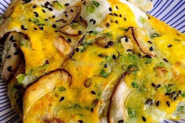葱香鸡蛋煎饼的做法图解7
