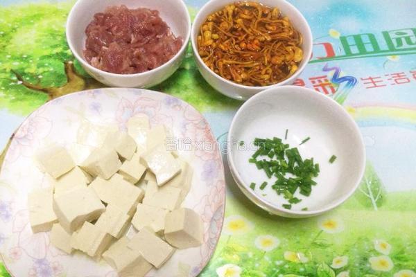 虫草花豆腐汤的做法图解2