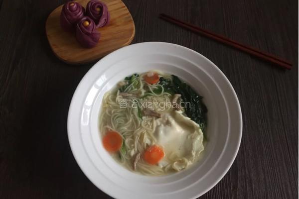 菠菜面的做法图解6