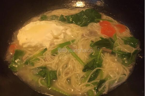 菠菜面的做法图解5