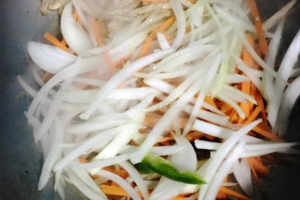 蚝油三丝里脊的做法图解4