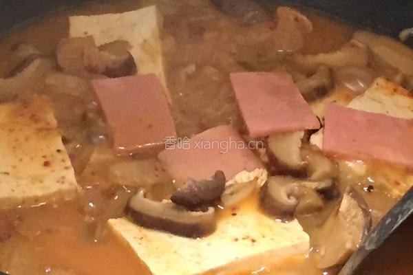 韩式泡菜豆腐汤的做法图解3