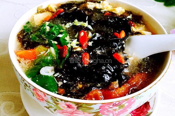 番茄紫菜蛋汤的做法图解13