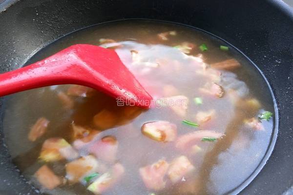 番茄鸡蛋烩饼的做法图解15