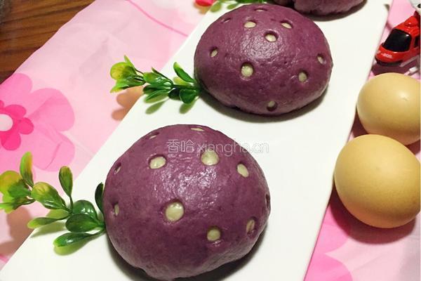 紫气东来豆沙包
