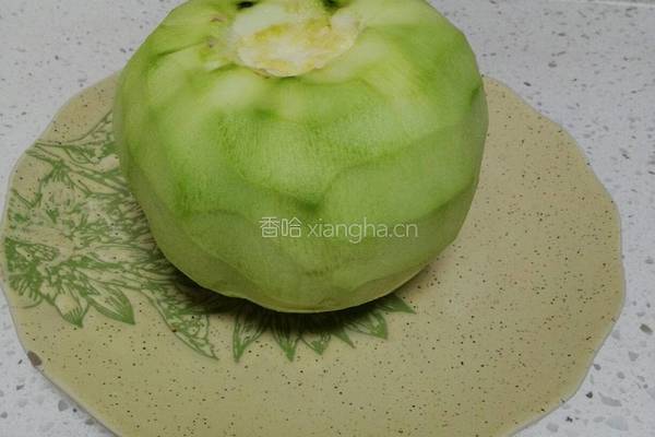 清炒圆茄的做法图解1
