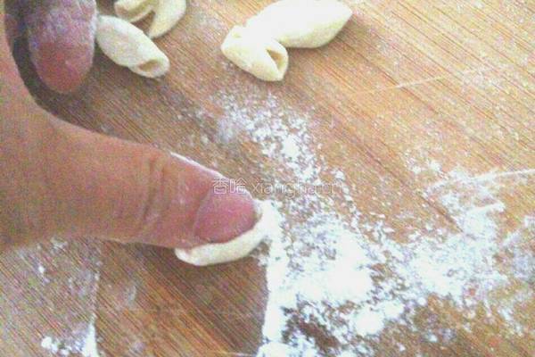 炒（煮）猫耳朵的做法图解6