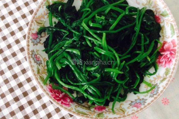 菠菜木耳炒鸡蛋的做法图解4