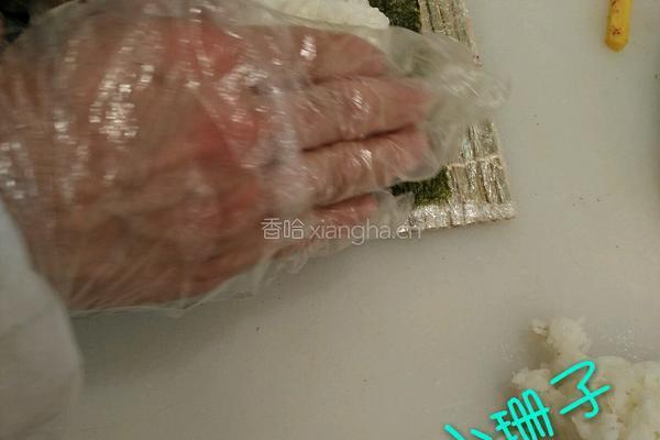 方型花样寿司的做法图解2