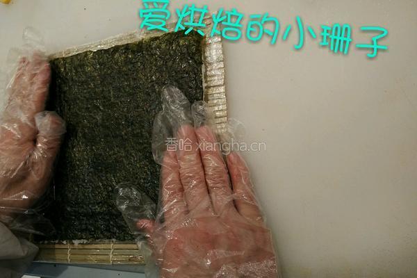 方型花样寿司的做法图解3