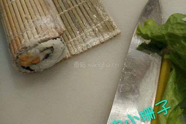 方型花样寿司的做法图解7