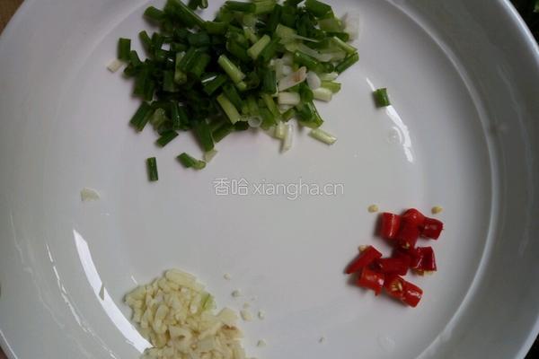 白灼油麦菜的做法图解2
