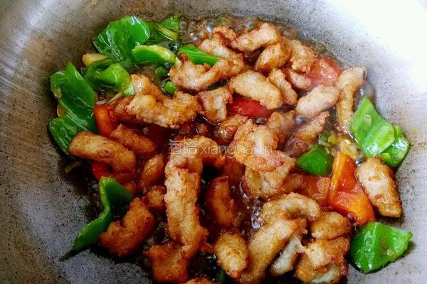 东北溜肉段的做法图解15