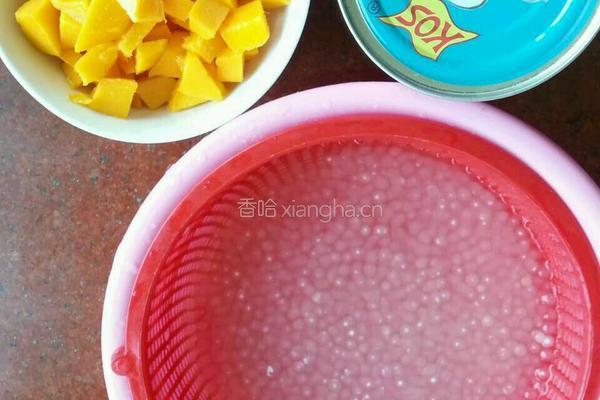 椰汁西米露的做法图解9