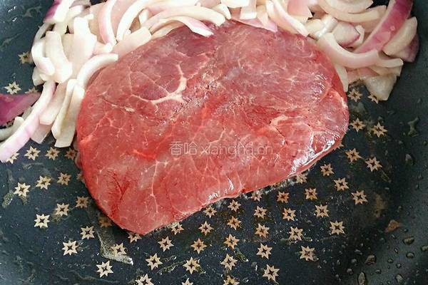 黑胡椒牛排饭的做法图解4