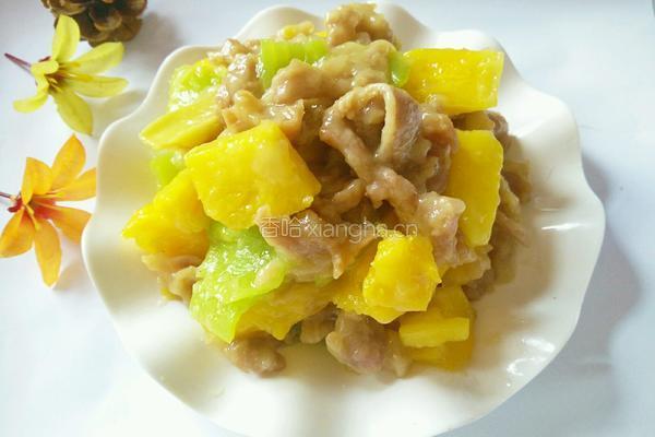 菠萝炒牛肉的做法图解11
