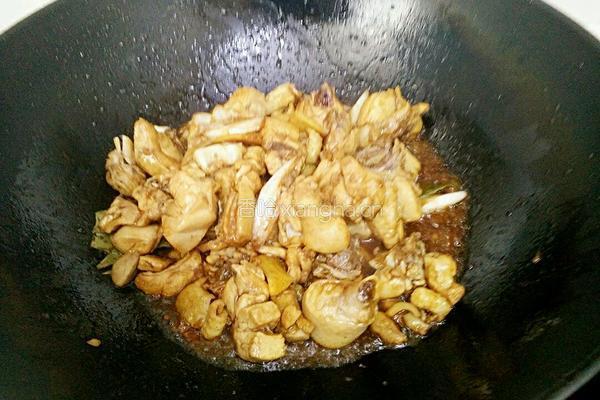 红烧鸡肉的做法图解6