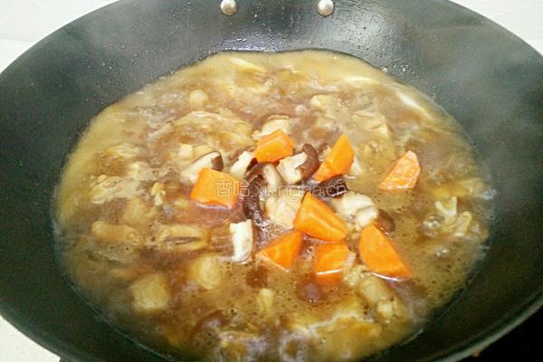 红烧鸡肉的做法图解7