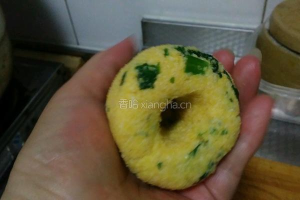 玉米面菜窝头的做法图解7