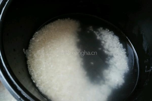 黑芝麻粥的做法图解2