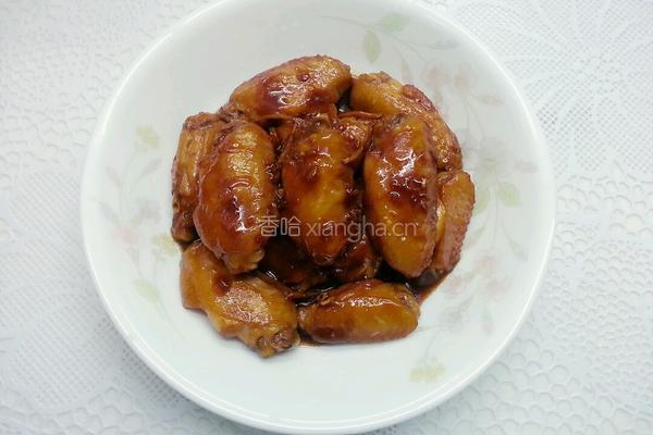 酱烧鸡翅的做法图解8