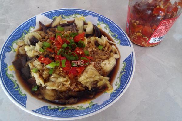 蒜蓉蒸茄子的做法图解8