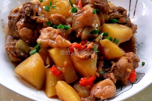 红烧土豆鸡块的做法图解9