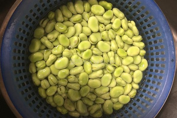 葱油蚕豆的做法图解3
