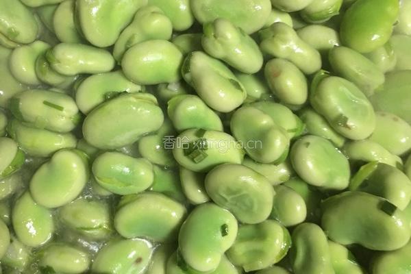 葱油蚕豆的做法图解8