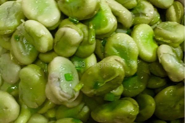葱油蚕豆的做法图解9