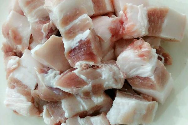 茶树菇烧肉的做法图解1