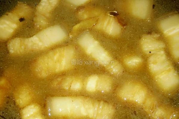 茶树菇烧肉的做法图解4