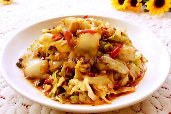 豆豉火爆大头菜的做法图解10