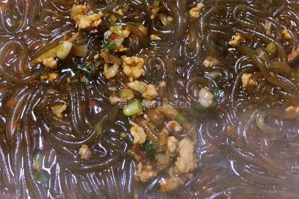 肉末粉条的做法图解12