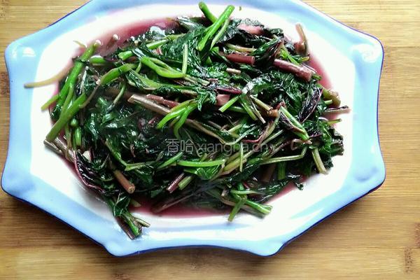 家菜＊清炒苋菜的做法图解8