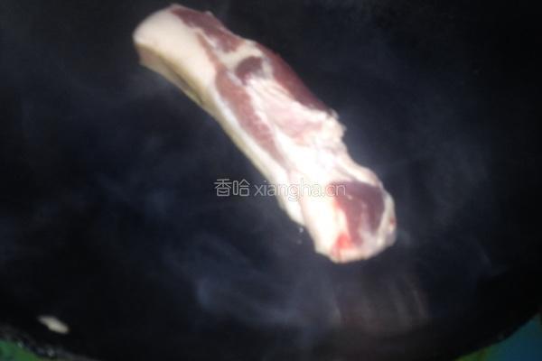 川式农家小炒肉的做法图解2