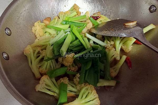 干锅菜花的做法图解16