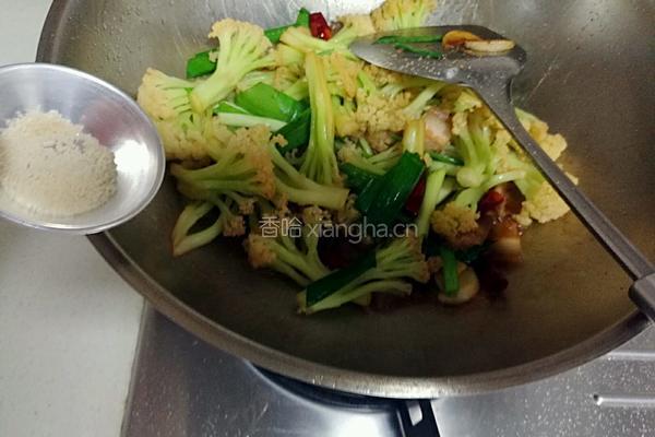 干锅菜花的做法图解17