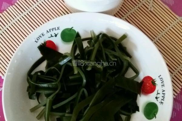海带绿豆糖水的做法图解2