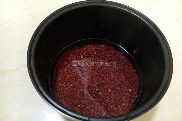 红豆汤的做法图解2