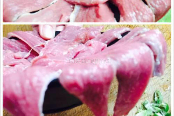孜然羊肉片的做法图解3