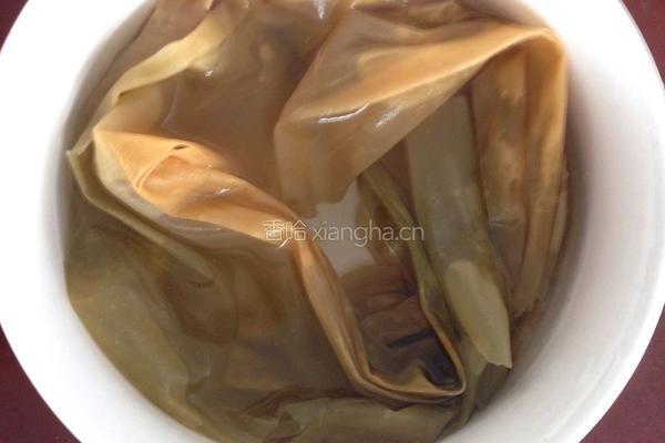 绿豆海带糖水的做法图解3