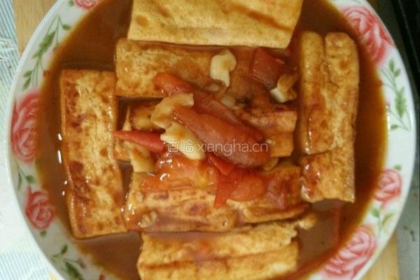 西红柿炖豆腐的做法图解7