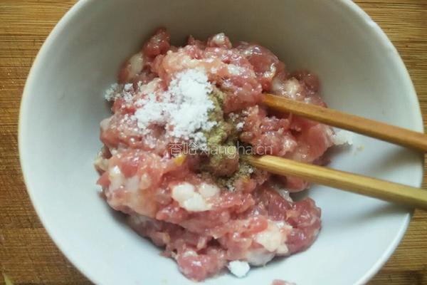 鲜肉小馄饨的做法图解3