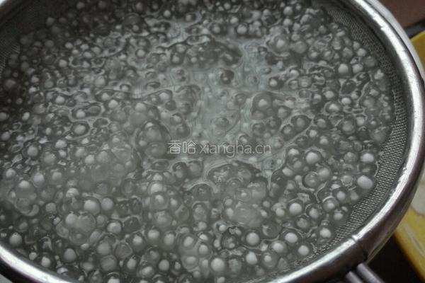 椰汁西米露的做法图解5