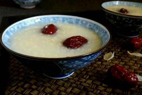 红枣小米粥的做法图解6