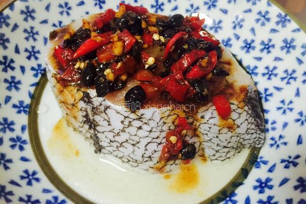 豆豉辣椒蒸鳕鱼的做法图解5