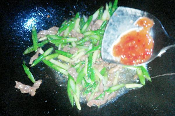 芦笋肉丝的做法图解11